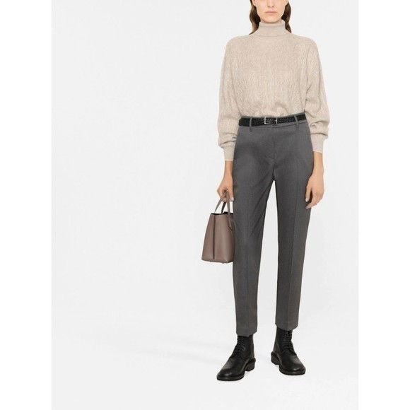 Brunello Cucinelli Tailored Trousers With Cotton Blend And Fit - NWT - Picture 2 of 4